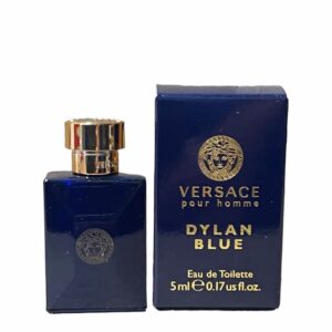 versace dylan blue pour homme 0.17oz edt splash men