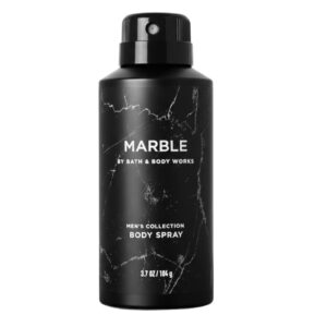marble 3.7oz body spray men bath & Body works
