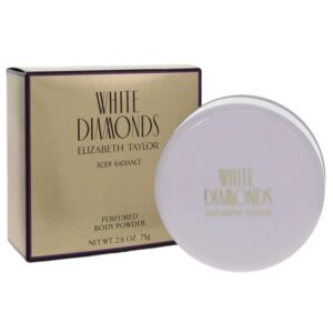 white diamonds perfumed body powder 2.6 oz for women elizabeth taylor