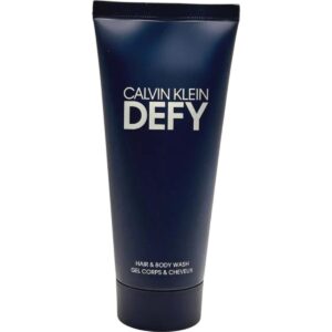 calvin klein defy 3.3 oz 100ml shower gel, bath and body wash for men