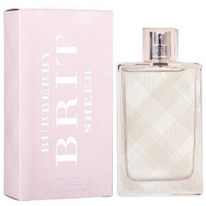 burberry brit sheer 3.3oz edt spray for women