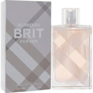 burberry brit for her edt spray for women 3.3 oz