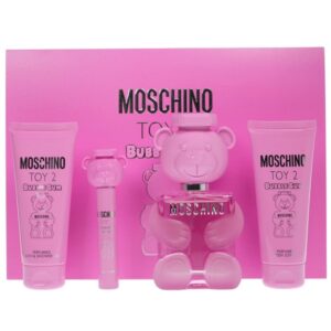 Moschino Toy 2 Bubble Gum Eau De Toilette for Women Gift Set